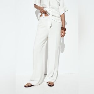 NWT Zara Wide Leg Trousers